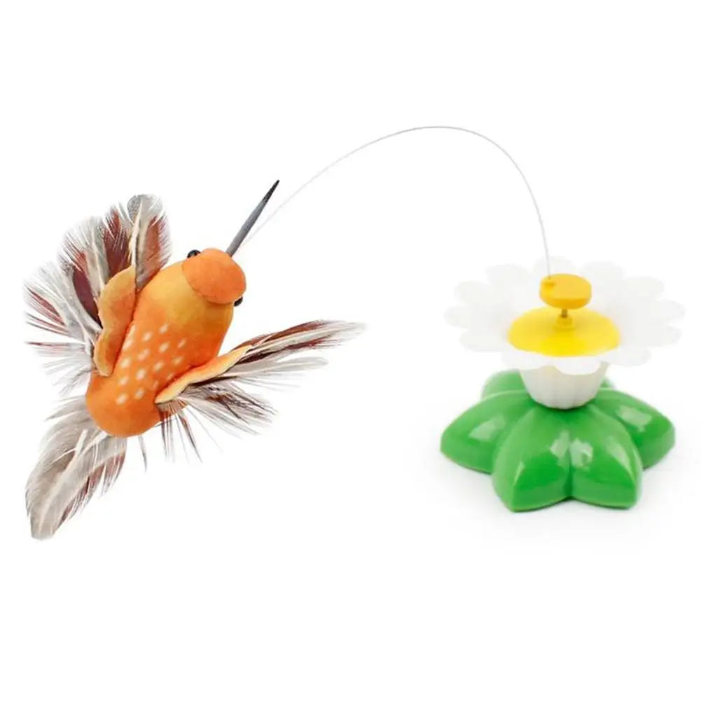 Interactive Cat Toy Automatic Rotating Flying Butterfly